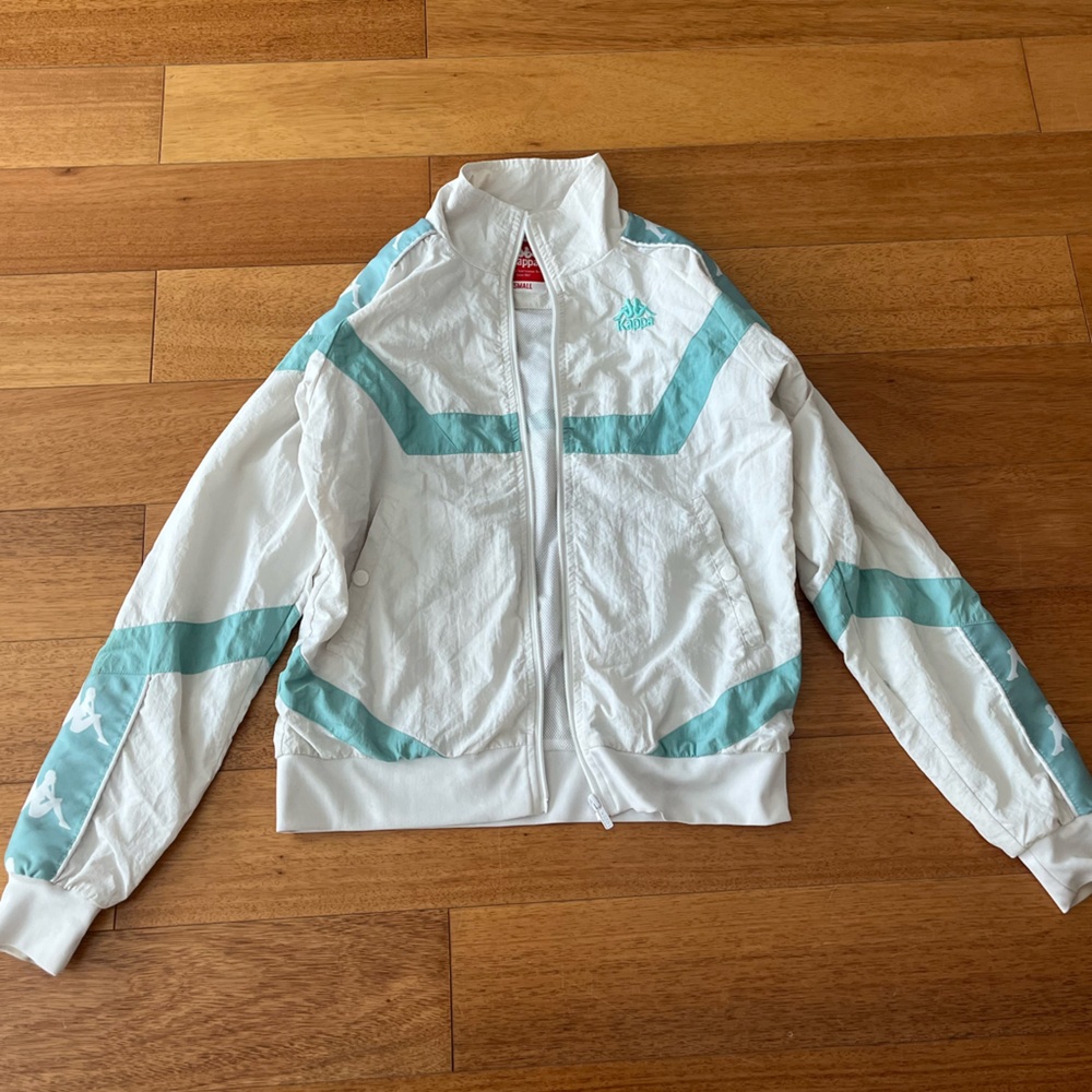 Kappa White Mesh Jacket
